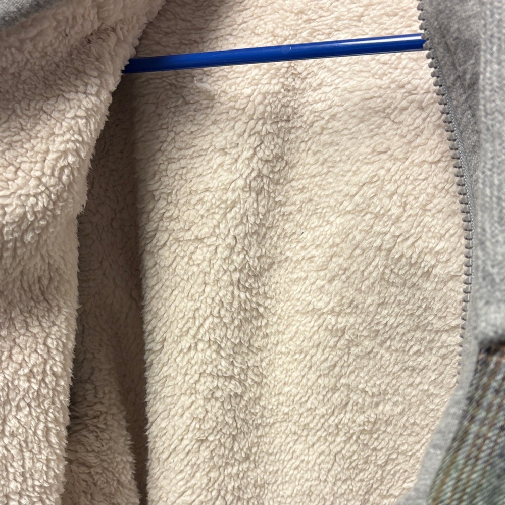 Natural Reflections Green and Gray Plaid Women's Jacket - Picture 4 of 5